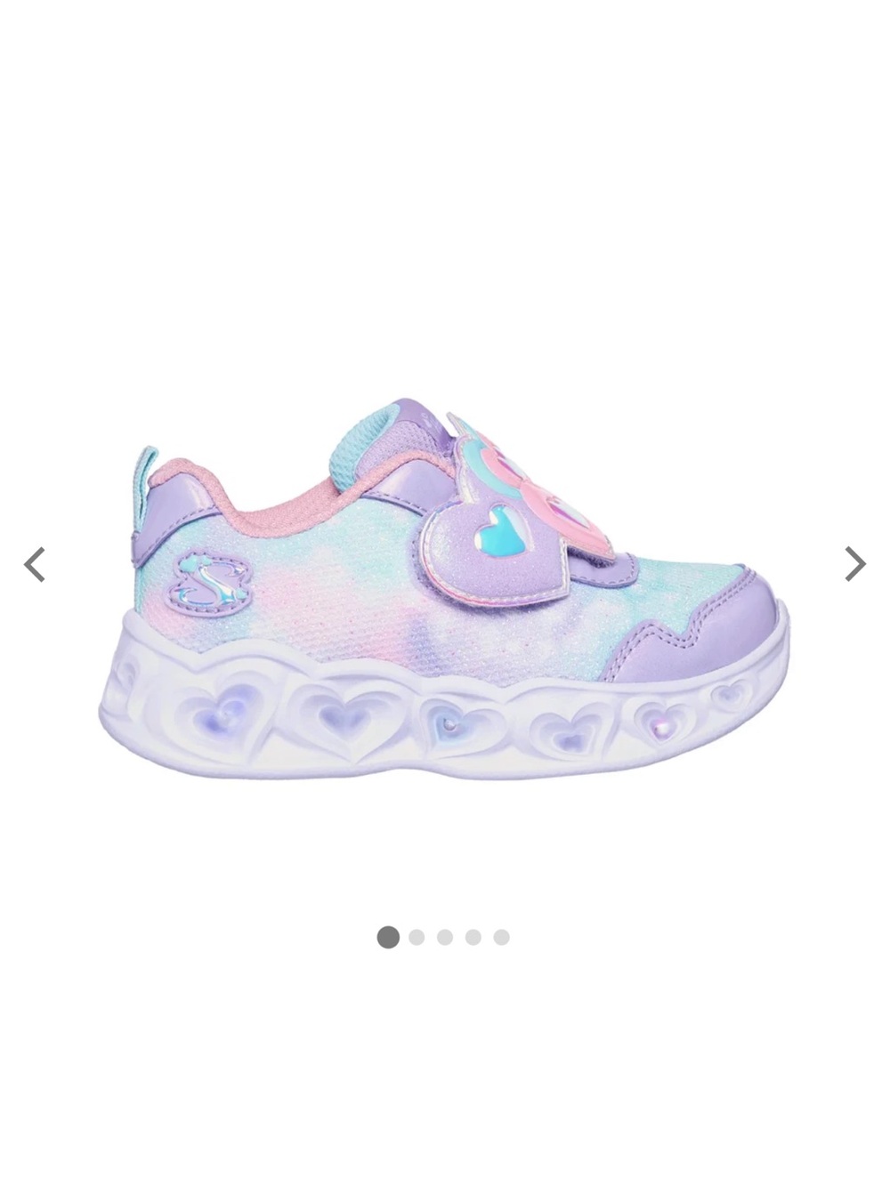 Skechers Girls' Heart Lights - Lovin Reflection